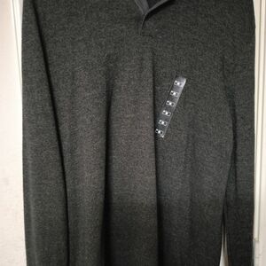 Marc Anthony Long Sleeve Polo Shirt